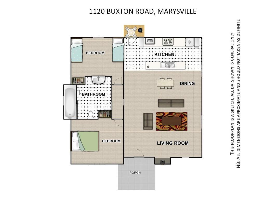 Amelina Cottages Marysville Buitenkant foto